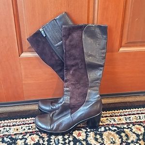 Dansko leather boots sz 37